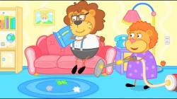 انیمیشن خانواده شیر قسمت 243 - lion family